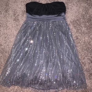 Sparkly strapless dress!! Size Xs/Small